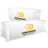 6'/8' Convertible Table Throw (Full-Color Imprint, Front Only)