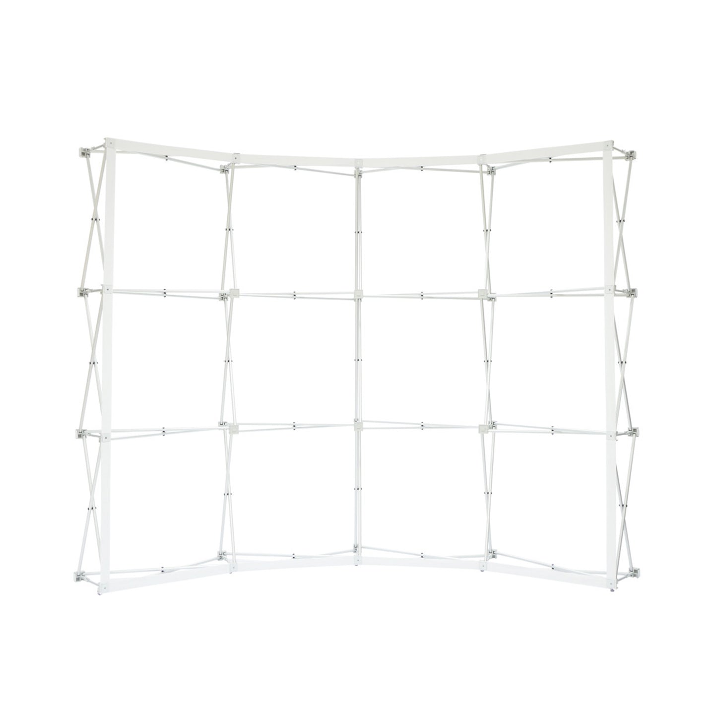 Step Repeat Pop-Up Curved Display - 10ft