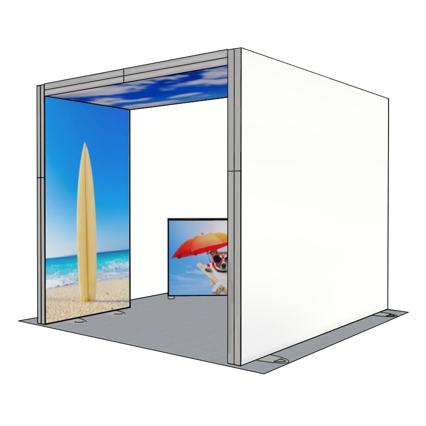10ft Igniter Light Box with Bridge Display