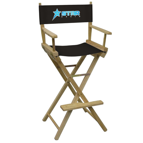 Director Chair Bar Height (Full-Color Thermal Imprint)
