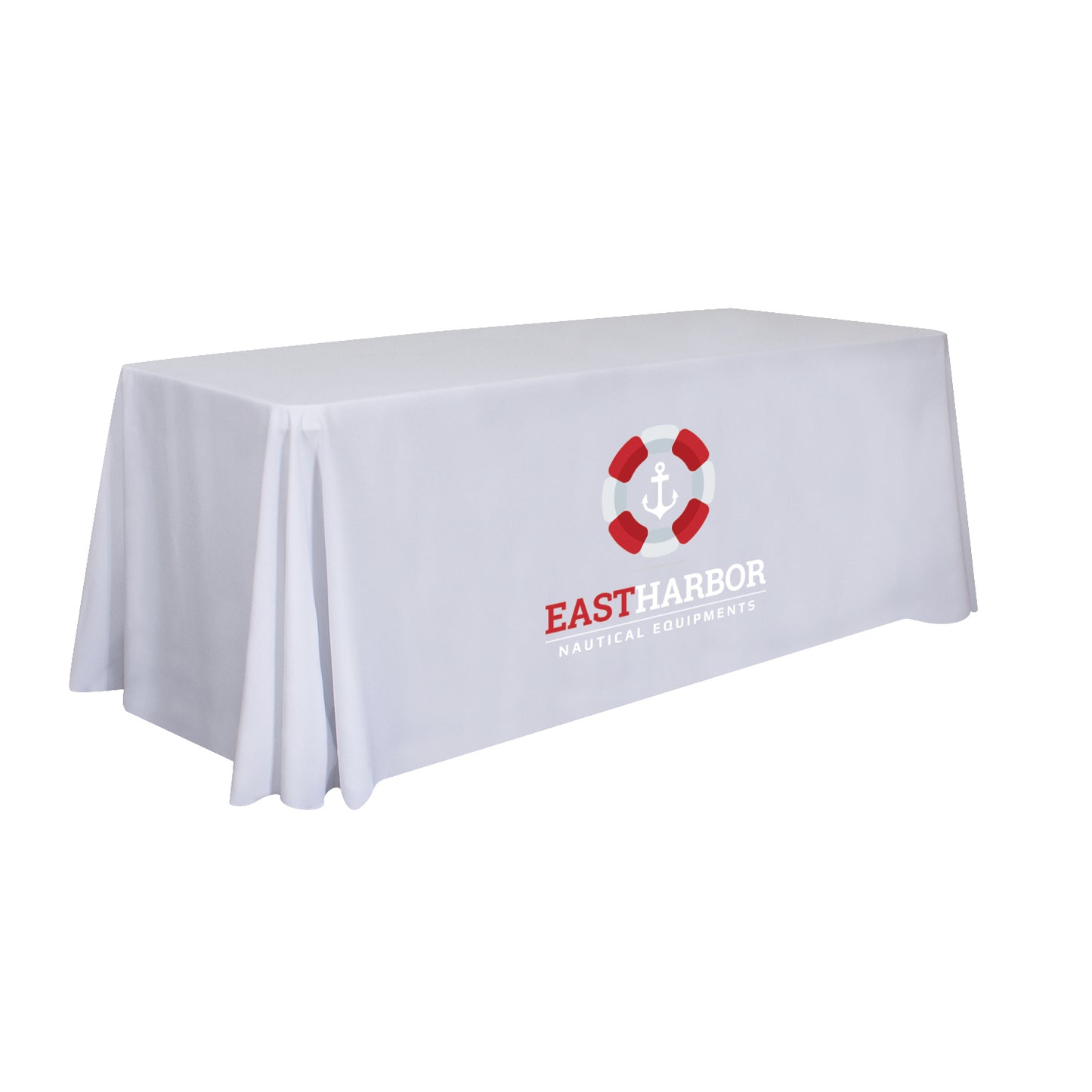 6' Stain-Resistant Table Cover - Full-Color Front