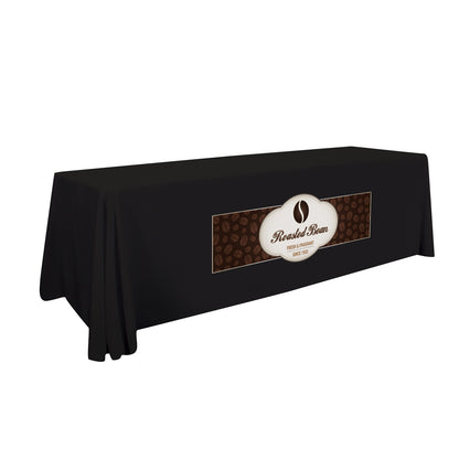 8' Stain-Resistant Table Cover - Full-Color Front