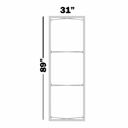 OneFabric 3ft Pop-Up Straight Display