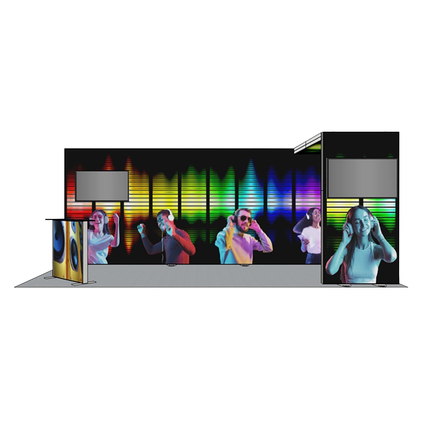 20ft Igniter Light Box with Bridge Display
