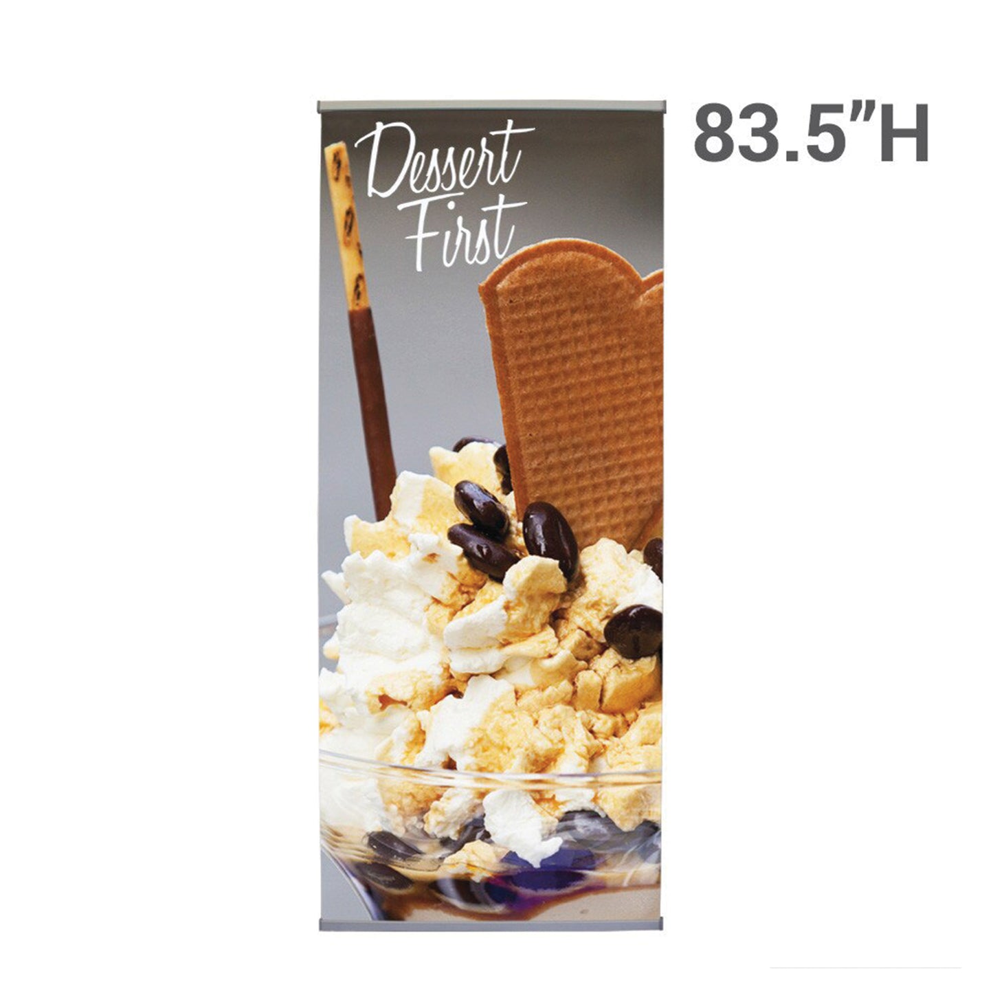L-Banner Stand - 36" x 83.5" Replacement Graphic