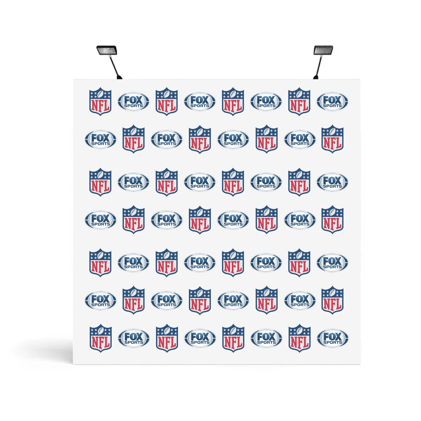 Step Repeat Pop-Up Display Straight - 8ft