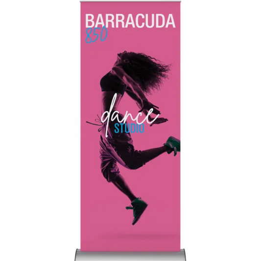 Barracuda 850 Banner Stand - 33.5"W - Replacement Graphic