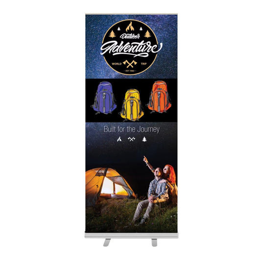 Basic Retractable Banner Stand - 31.5"W