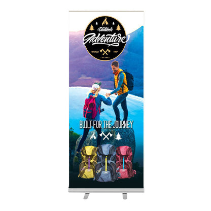Basic Retractable Banner Stand - 33.5"W
