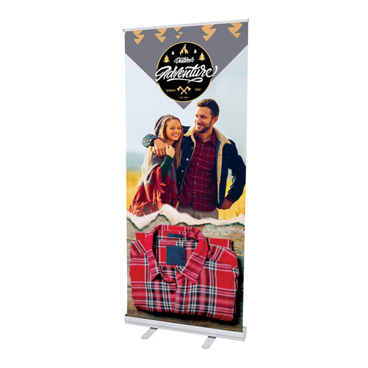 Basic Retractable Banner Stand - 36"W