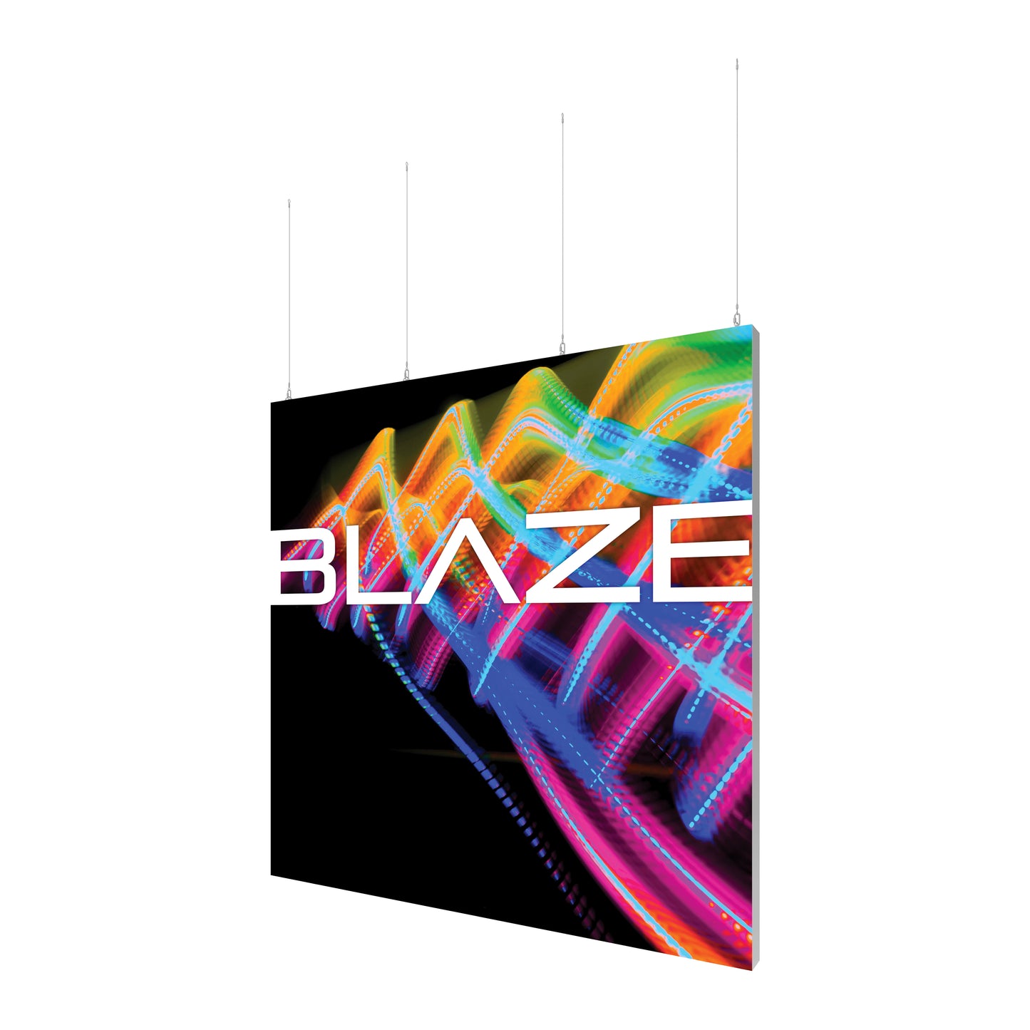 Blaze 10ft x 10ft Light Box Hanging Sign