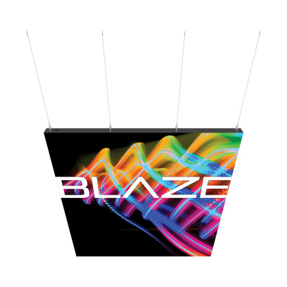 Blaze 10ft x 10ft Light Box Hanging Sign