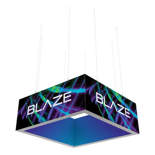 Blaze 8ft x 3ft Light Box Hanging Sign