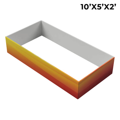 10' x 5' Rectangular Hanging Sign
