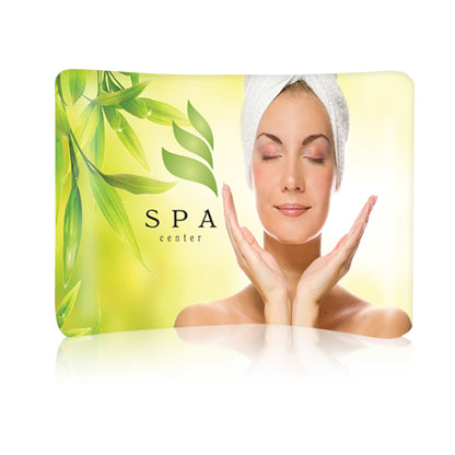 Budget 8' Curved Display with Graphic