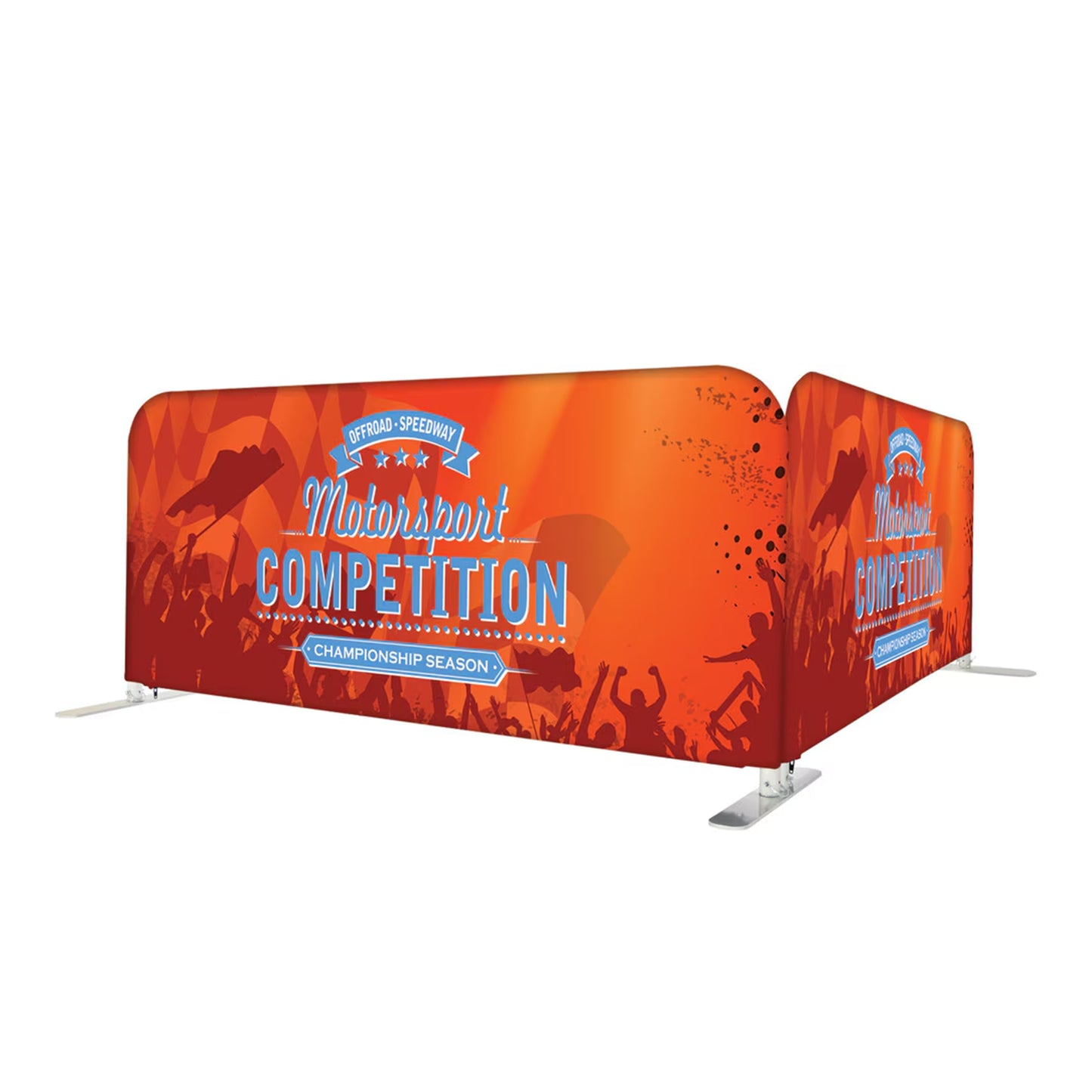 EZ Barrier Large - Double-Sided Graphic Package