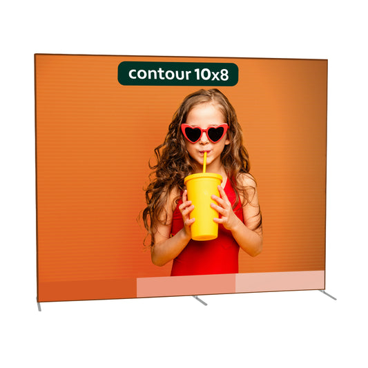 Zilla Contour Series Fabric Display - 10x8
