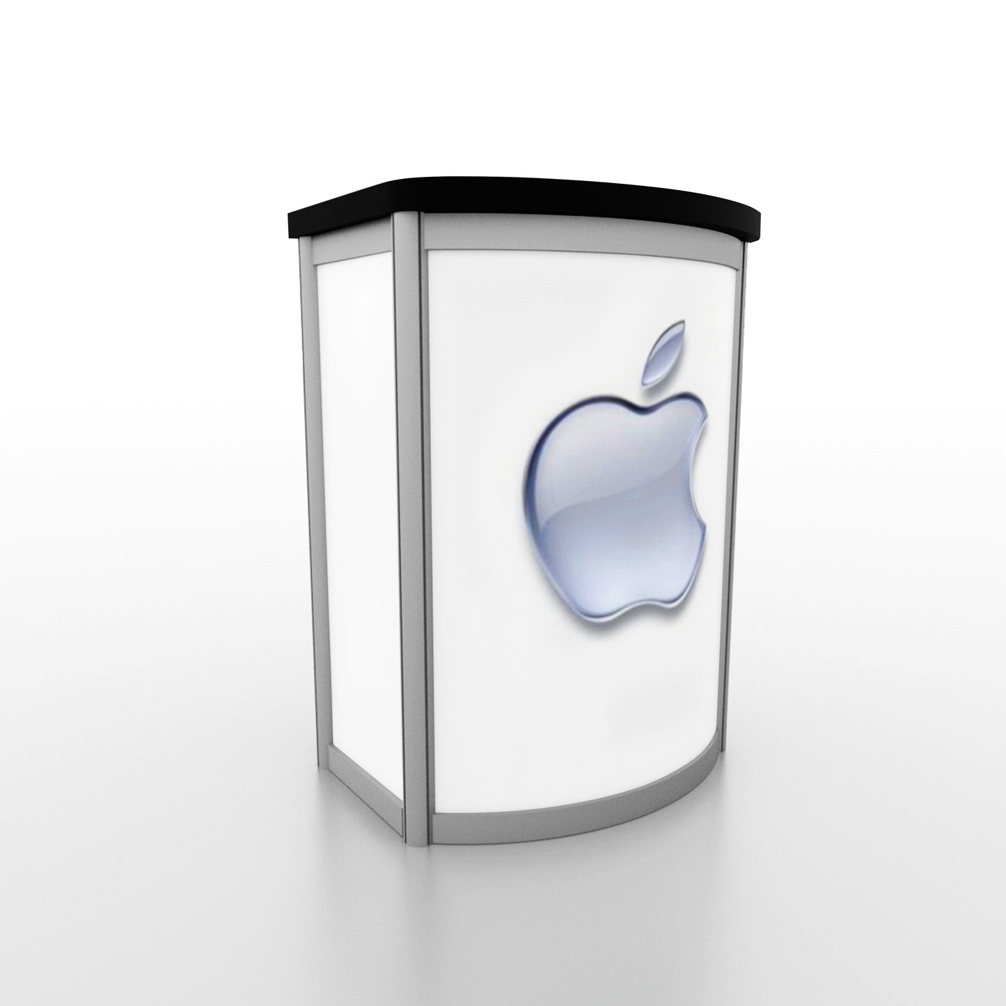 Curved Charging Pedestal - RENTAL