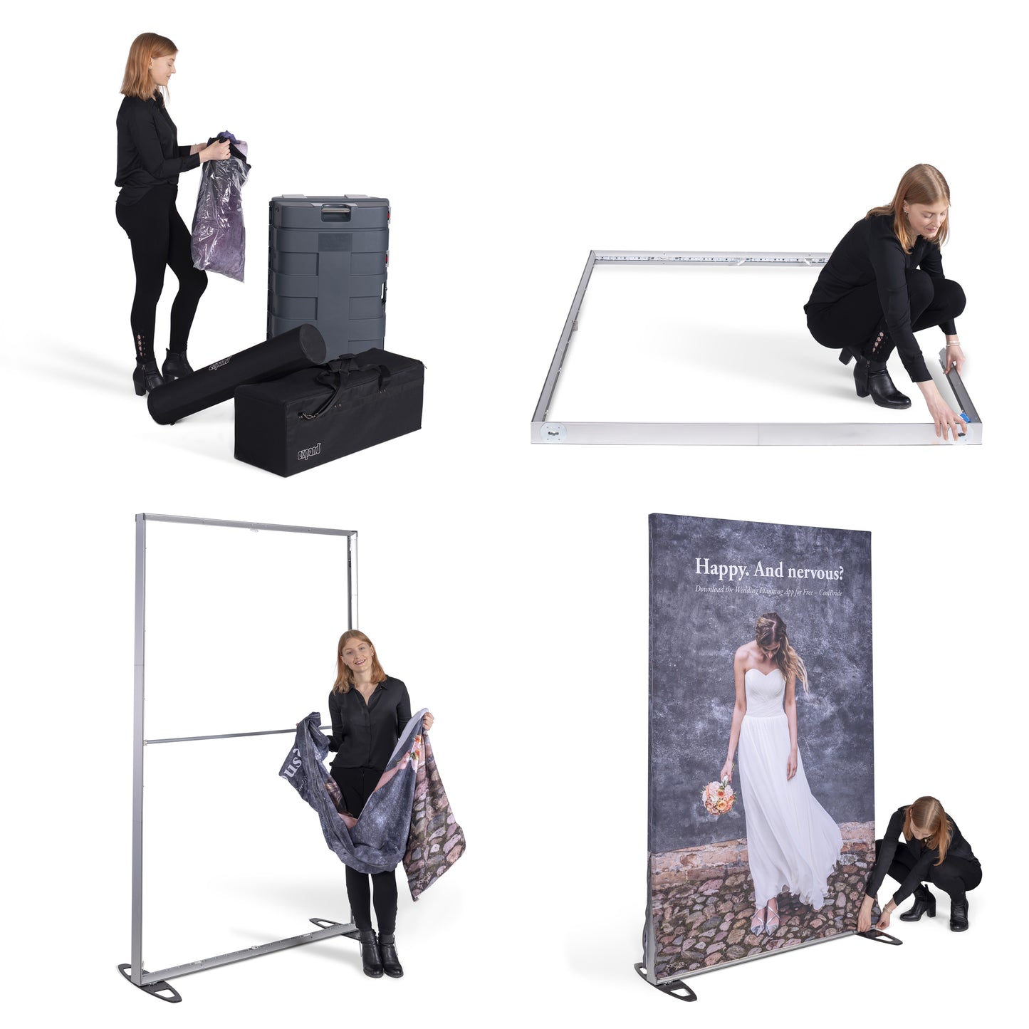 Expand Portable Lightbox With Monitor Mount - 63"W x 94.5"H