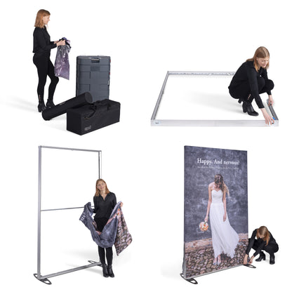 Expand Portable Lightbox With Monitor Mount - 63"W x 94.5"H