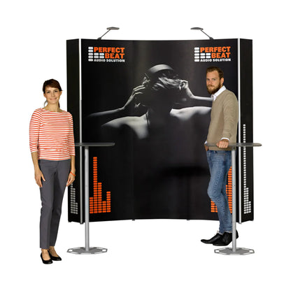 Expolinc 10' Curved Pop Up Display Kit