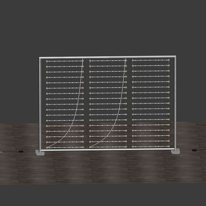 8ft Wave Tube Dynamic Flow Motion Display