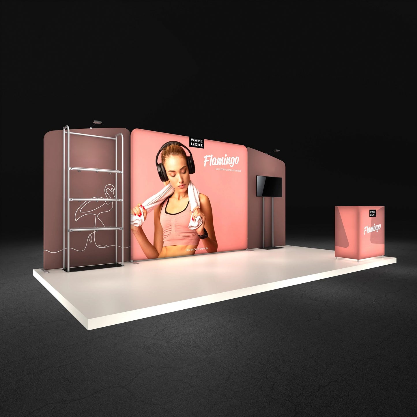 Flamingo 10x20 Inline Display