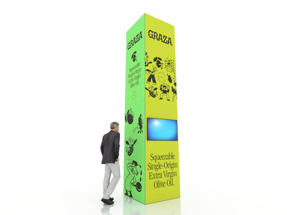 HoloFrame 16ft x 4ft Tower Storage Room TV