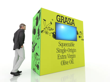 HoloFrame 8ft x 10ft Tower Storage Room TV