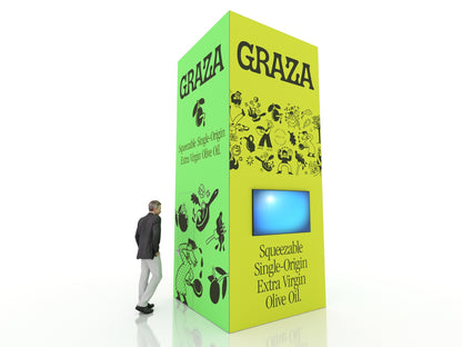 HoloFrame 16ft x 7ft x 7ft Tower Storage Room TV