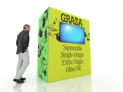 HoloFrame 8ft x 8ft Tower Storage Room TV