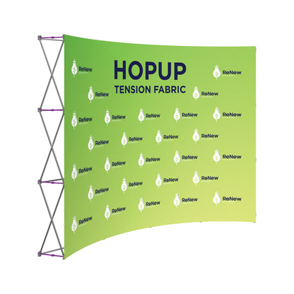 HopUp Curved 10ft Display