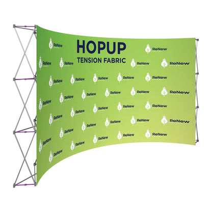 HopUp Curved 15ft Display