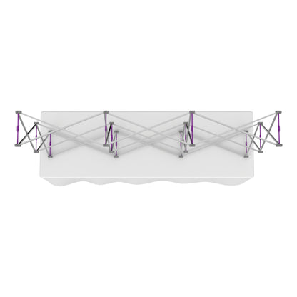 HopUp Straight 7.5ft Tabletop Display