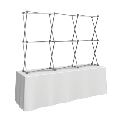 HopUp Straight 7.5ft Tabletop Display