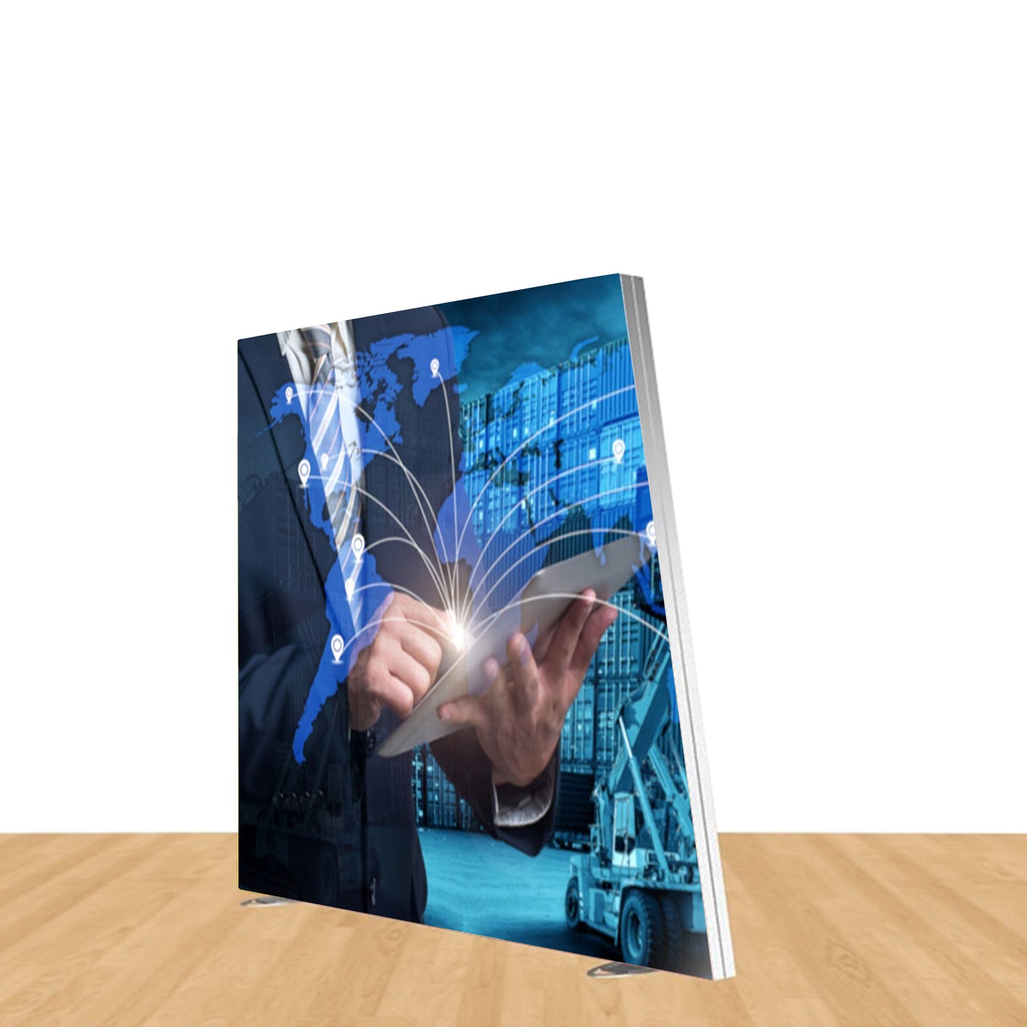 108" X 96" Angled Igniter Light Box Display