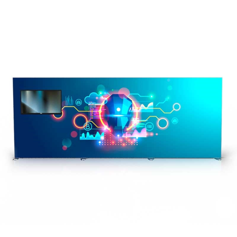 238" x 96" Igniter Freestanding Light Box with Monitor Mount