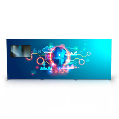 238" x 96" Igniter Freestanding Light Box with Monitor Mount