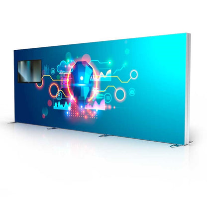 238" x 96" Igniter Freestanding Light Box with Monitor Mount