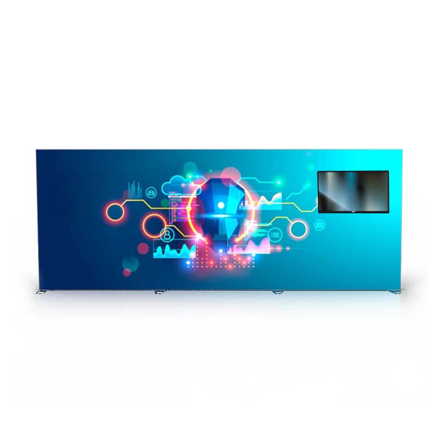 238" x 96" Igniter Light Box with Monitor Mount