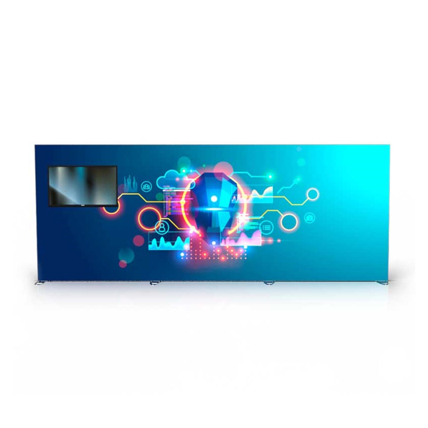 238" x 96" Igniter Light Box with Monitor Mount