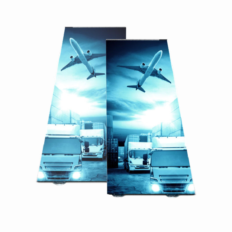 55" X 96" Angled Freestanding Light Box