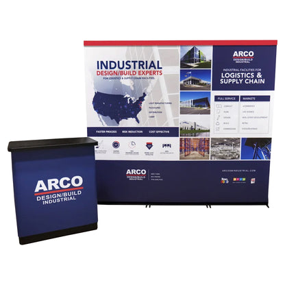 LinkZilla Seamless Retractable Banner Stand System