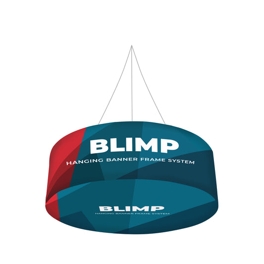 12' Circular Hanging Sign with Closed Bottom