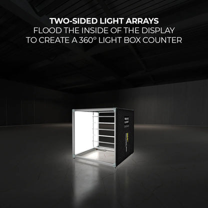 WaveLight® Casonara SEG Light Counter Display - 100L