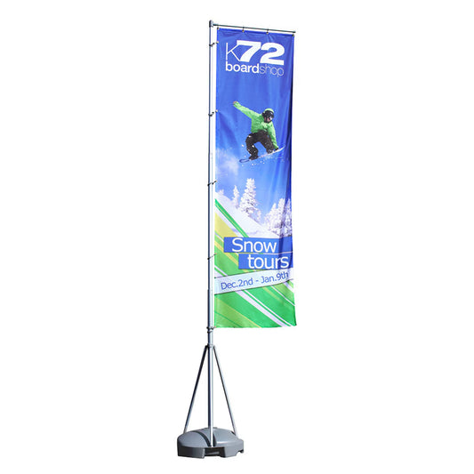 Mondo Flagpole 13 Ft. Double-Sided