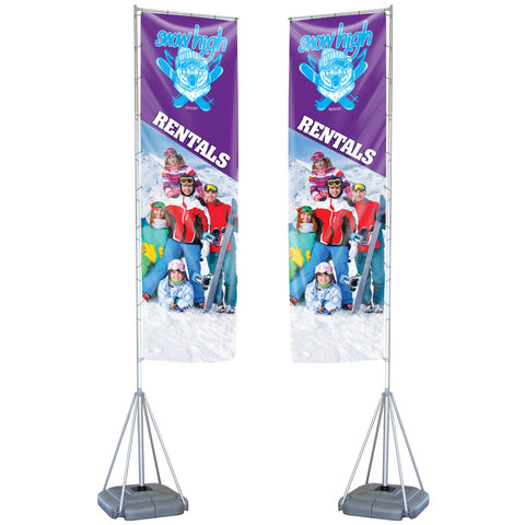 Mondo Flagpole 17 Ft. Double-Sided