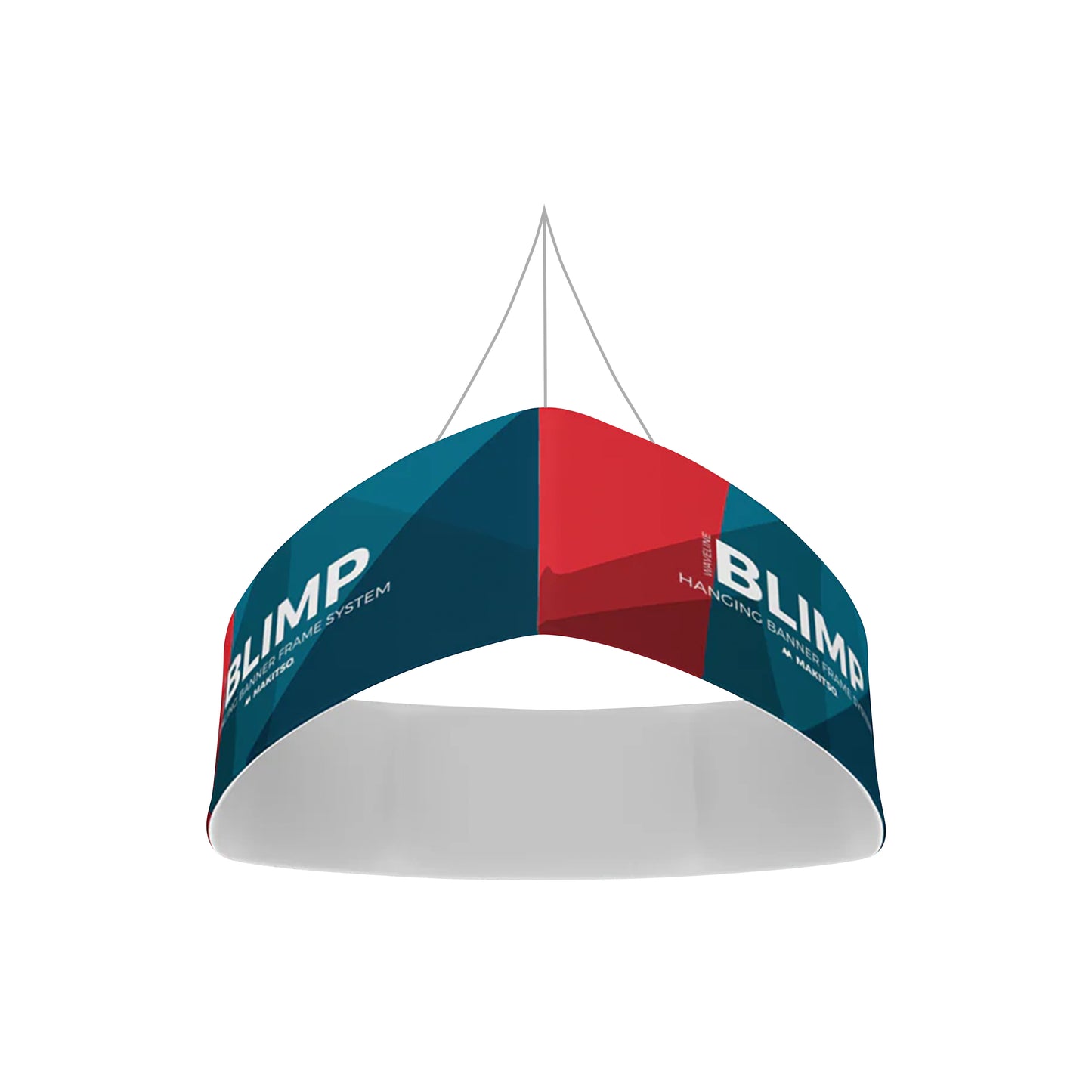12' Curved Triangle Hanging Sign