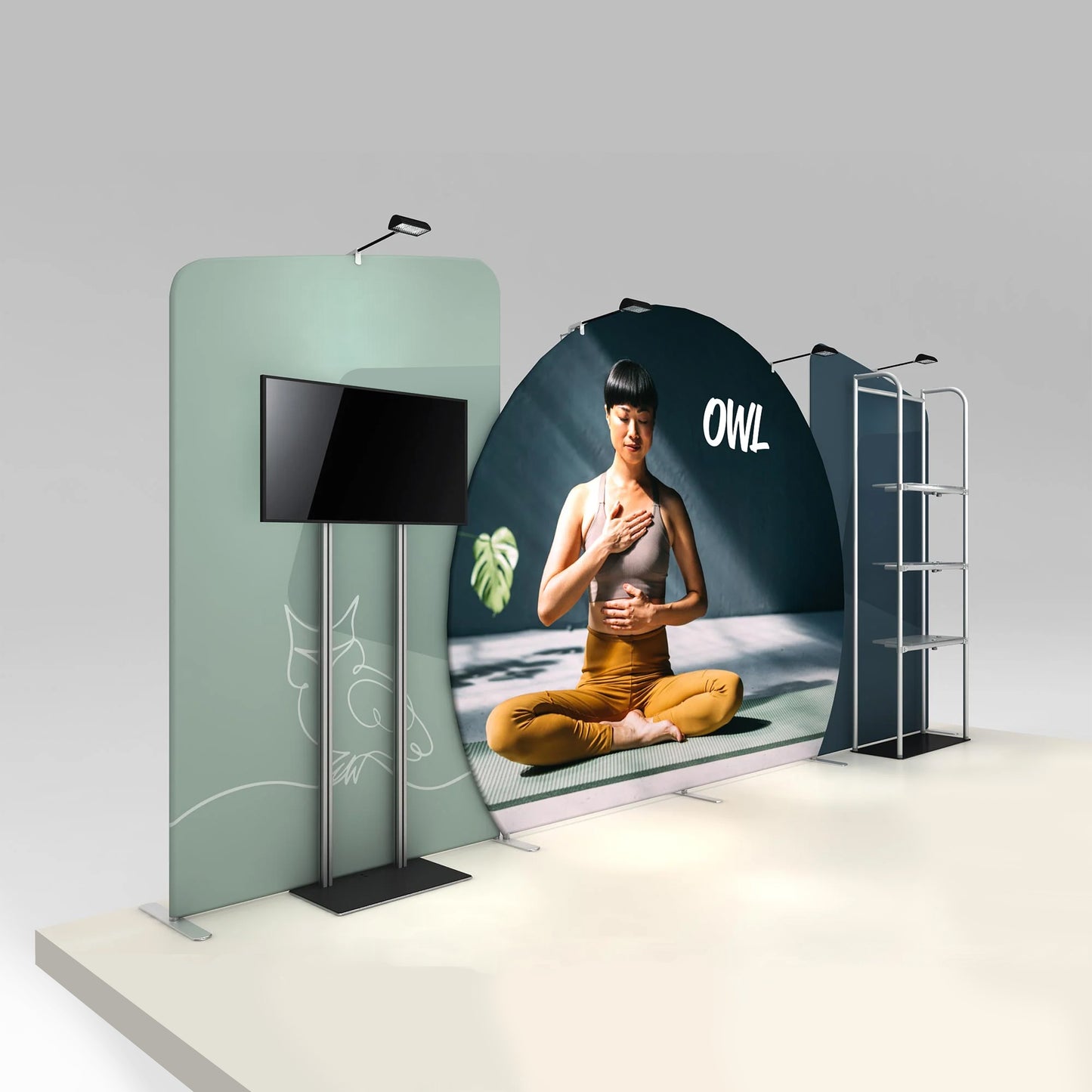 Owl 10x20 Inline Display