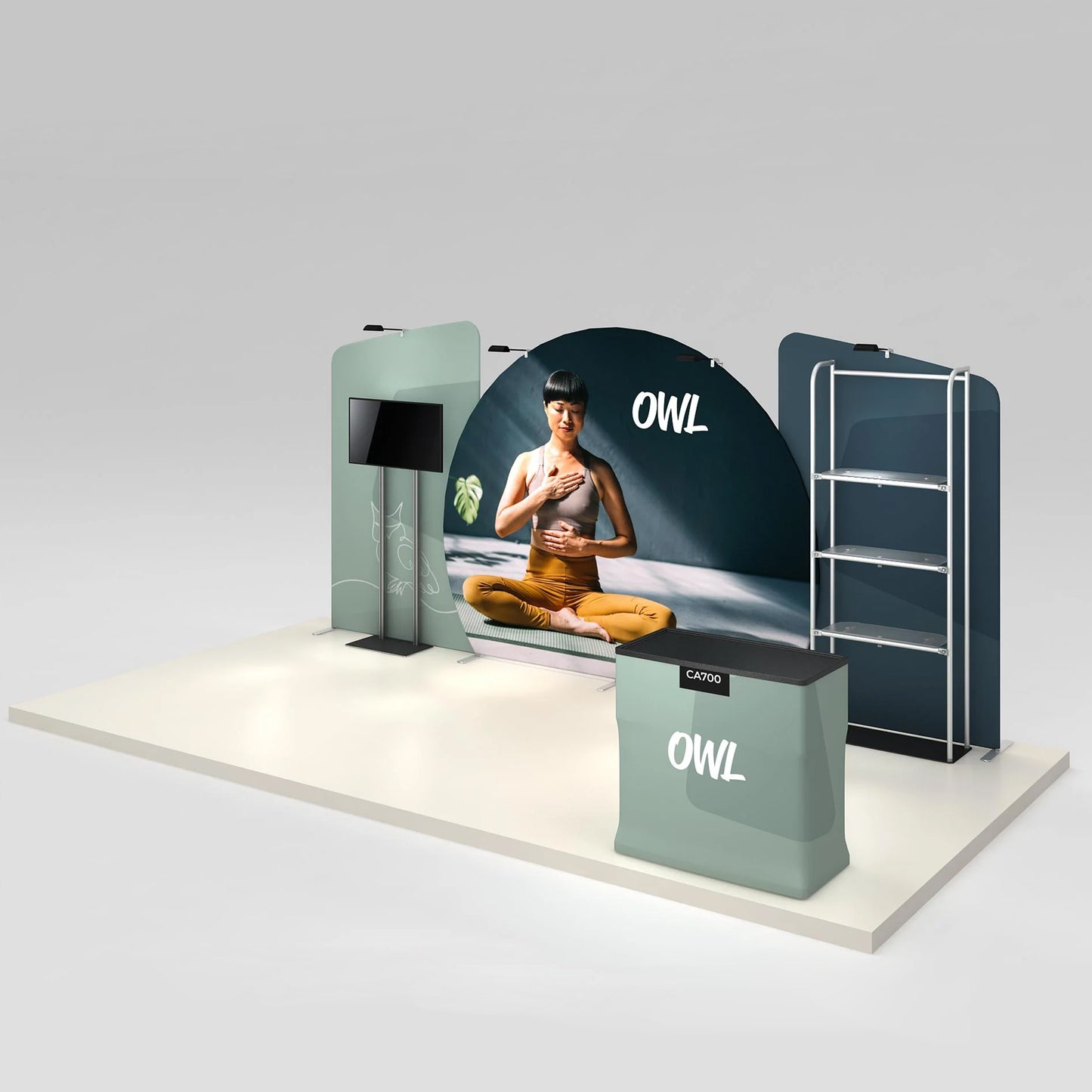 Owl 10x20 Inline Display